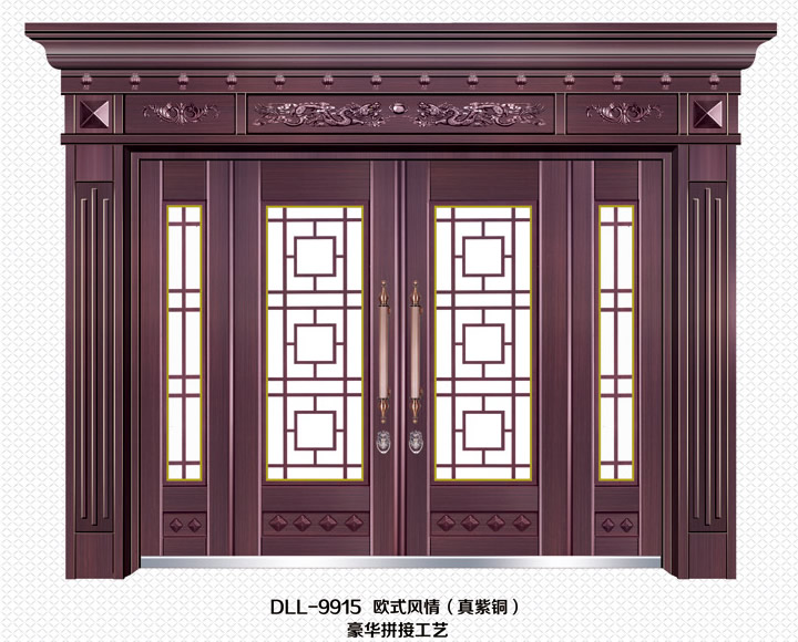 门业图片-别墅非标门DLL-9915 欧式风情DLL-9915 欧式风情图片